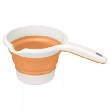 Ковш складной Phibo Zoom, 1.1 л, пластик/силикон, оранжевый