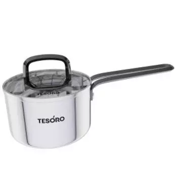 Ковш Tesoro Asti Triply, 1.1 л, индукция, нерж. сталь