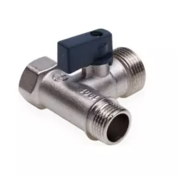 Кран шаровой трехпроходной ВНН 1/2 х 3/4 х 1/2