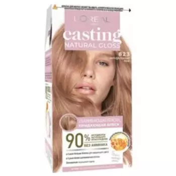 Краска для волос LOREAL Casting Natural Gloss, Миндальный раф 823