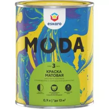 краска интерьерная Eskaro MODA 3