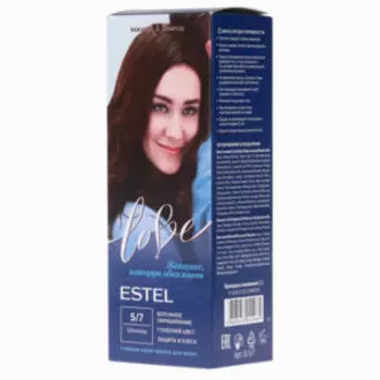 Краска-крем для волос Estel Love 5/7, Шоколад