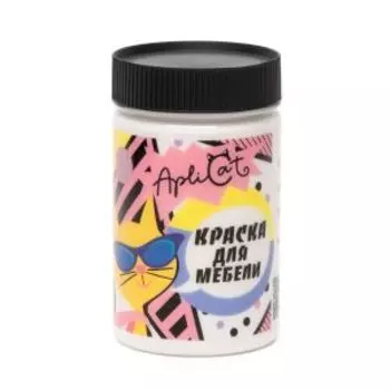 Краска меловая ApliCat Алебастр для мебели, декора, 250 мл