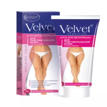 крем для депиляции VELVET для интимных зон Ромашка 100мл