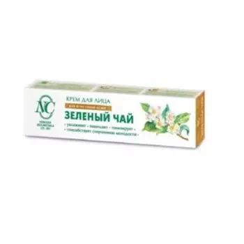 Крем для лица Невская Косметика Зеленый Чай, для всех типов кожи, 40 мл