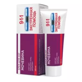 Крем для ног 911 Мочевина, 100 мл