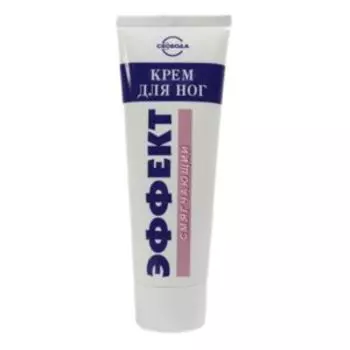 Крем для ног Svoboda Эффект Смягчающий, 80 г