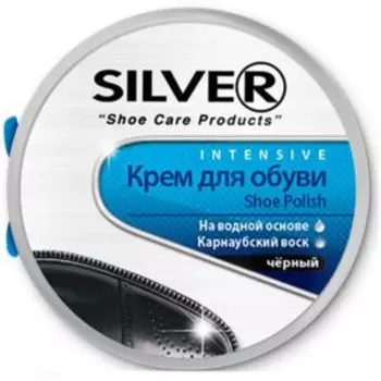 Крем для обуви Silver Premium Classic, 40 мл, черный