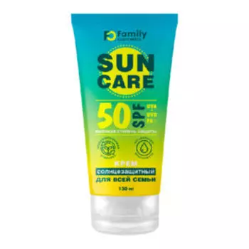 Крем солнцезащитный Family Sun для всей семьи, SPF 50+, 130 мл