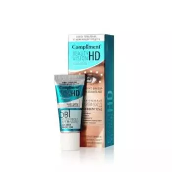 Крем-уход для кожи вокруг глаз Compliment Beauty Vision HD, интенсивный, 5 в 1, 25 мл