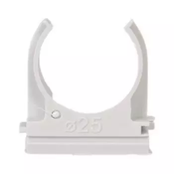 Крепеж-клипса ЭРА, 25 мм, 10 шт, серая