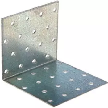 Крепежный угол равносторонний Tech-Krep, 60х100х100 мм, цинк