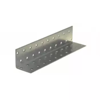 Крепежный угол равносторонний Tech-Krep, 80х40х40 мм, цинк