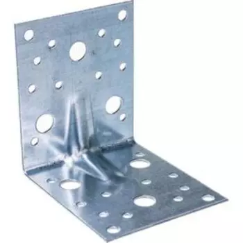 Крепежный угол TECH-KREP, 105х105х90мм, цинк