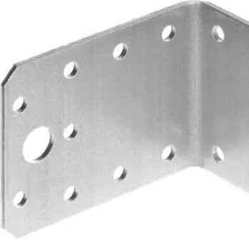Крепежный угол TECH-KREP, 90х90x40мм, цинк