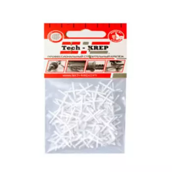 Крестики для плитки, 1,5 мм, 100 шт TECH-KREP