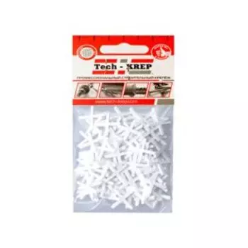 Крестики для плитки, 2 мм, 100 шт TECH-KREP