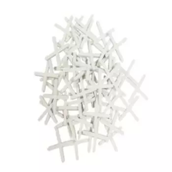 Крестики пластиковые для укладки плитки, 1,5 мм, 200 шт