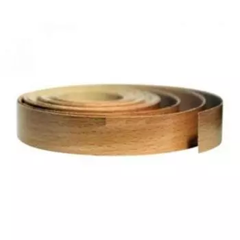 Кромочная лента меламиновая с клеем, 19 мм, 5 м, бук натуральный