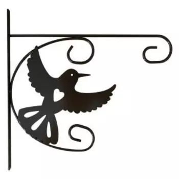 Кронштейн для кашпо Птичка, 28х25 см, металл