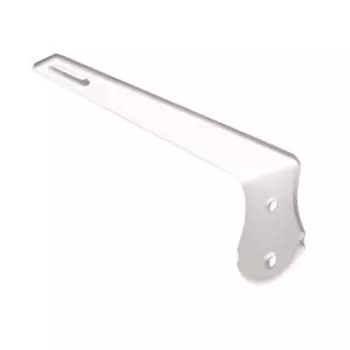 Кронштейн настенный Atlant для шинного карниза, 12 см, металл, белый