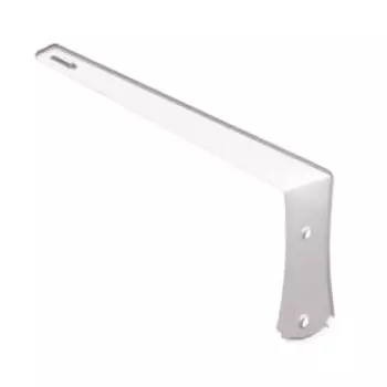 Кронштейн настенный Atlant для шинного карниза, 15 см, металл, белый