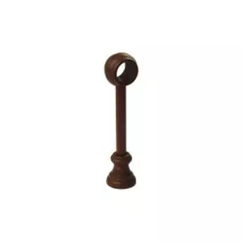 Кронштейн однорядный Уют, 28 мм, дерево, красное дерево