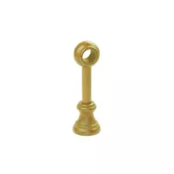 Кронштейн однорядный Уют, 28 мм, дерево, светлый дуб