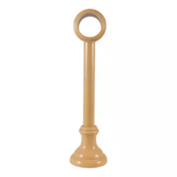 Кронштейн однорядный Уют, 28 мм, пластик, светлый дуб