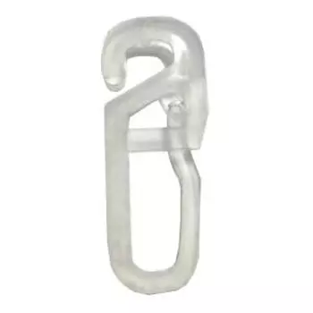 Крючки Арт-Декор для струны, 10 шт, пластик, белый