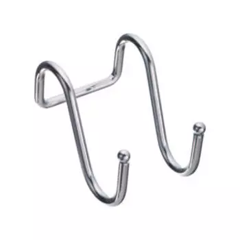 Крючок двойной для рейлинга Lemax, хром