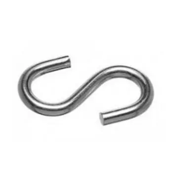 Крючок S-образный СВФС, М4 мм, 4 шт