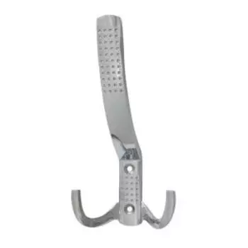 Крючок-вешалка трехрожковый №11, хром