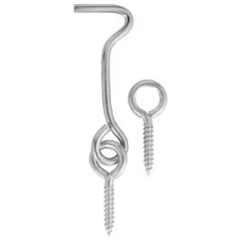 Крючок ветровой круглый Tech-Krep КР-75/1, оцинкованный, 1 шт