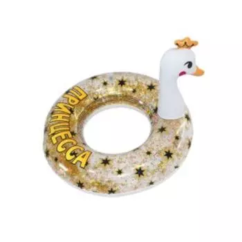 Круг надувной для плавания Принцесса, 65х65х47 см, ПВХ