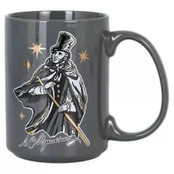 Кружка А. С. Пушкин, 450 мл, фарфор