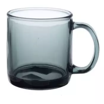 Кружка Basilico Lava Grey, 420 мл, стекло