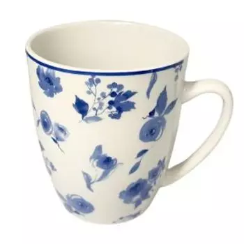 Кружка Blue calico, 340 мл, фарфор