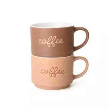 Кружка Coffee-Coffee, 340 мл, фарфор, в ассортименте
