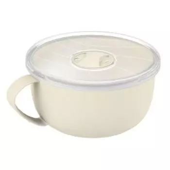 Кружка для бульона с клапаном, 0.5 л, пластик, в ассортименте