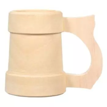 кружка для сауны БАННЫЕ ШТУЧКИ точеная 0,5л