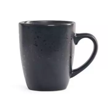Кружка Domenik Drops, 360 мл, керамика, черный