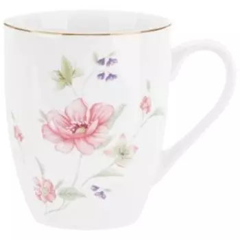Кружка Elan Gallery Диана 350 мл, фарфор,
