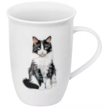 Кружка Elan Gallery Кот Степан, 450 мл, фарфор