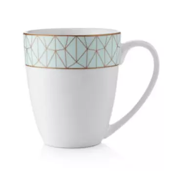 Кружка Esprado Mosaica Mint, 350 мл, фарфор