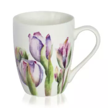 Кружка Esprado Tulips, 350 мл, фарфор