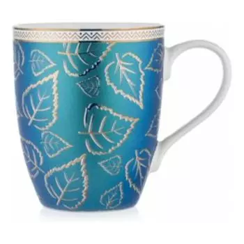 Кружка Golden Leaves, 350 мл, фарфор