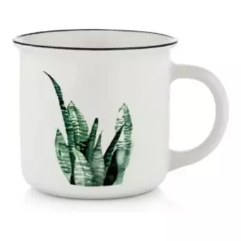 кружка GREEN LEAF 380мл, фарфор