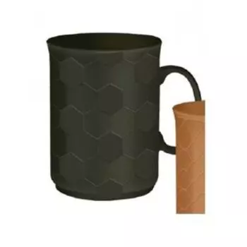 Кружка Grid, 400 мл, фарфор