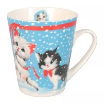 Кружка Котейка, 350 мл, фарфор